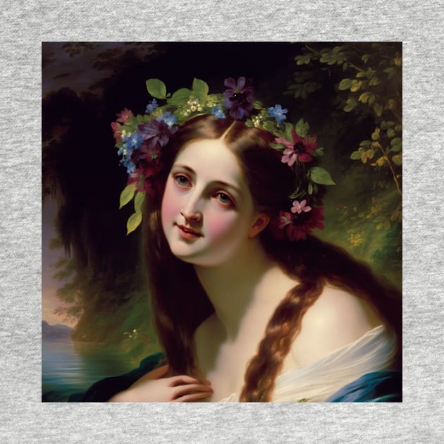 Franz Xaver Winterhalter Ophelia by faewildlingart